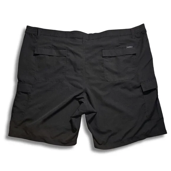 Men’s Big & Tall Size 58 Lee Performance Cargo Short Black - Picture 2 of 6